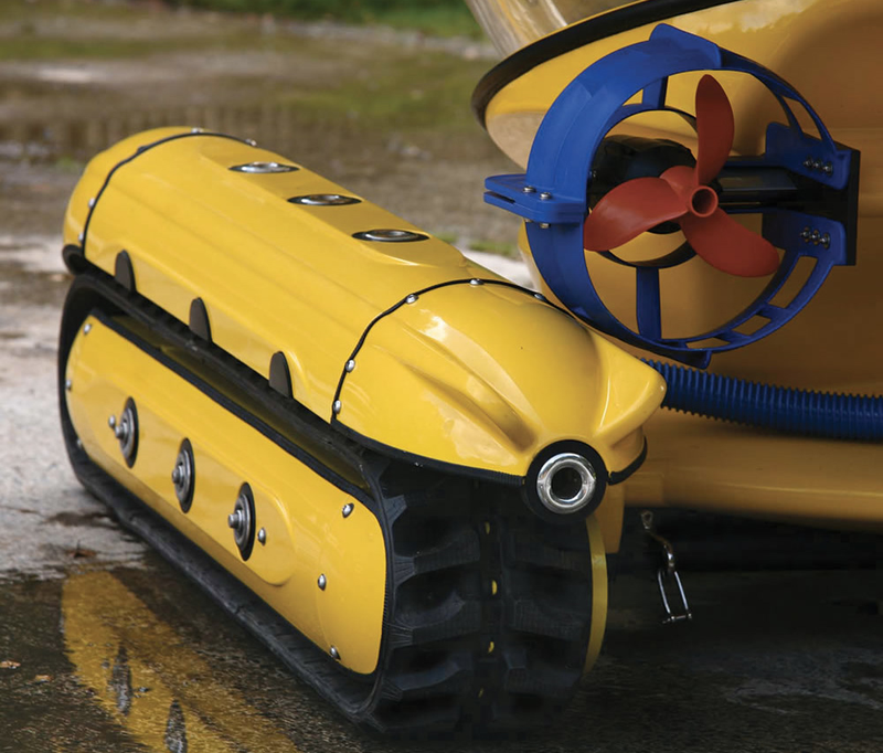 Illustration for article titled This Amphibious Tank Sub ATV Boat Looks Like a 6-Year-Old's Doodle